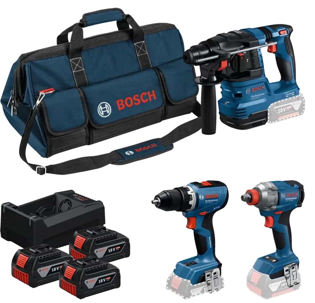Набор электроинструментов Bosch Professional GSR 18V-65+ GBH 18V-22 (0.615.A50.093)
